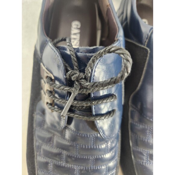 Gatsby Men\'s Oxford Derby Orthopedic Leather Shoes Size 10 Blue main image 3